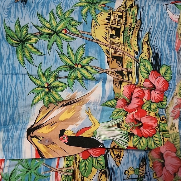 Hawaiian Holiday vintage men's Hawaiian shirt - Picture 3 of 10
